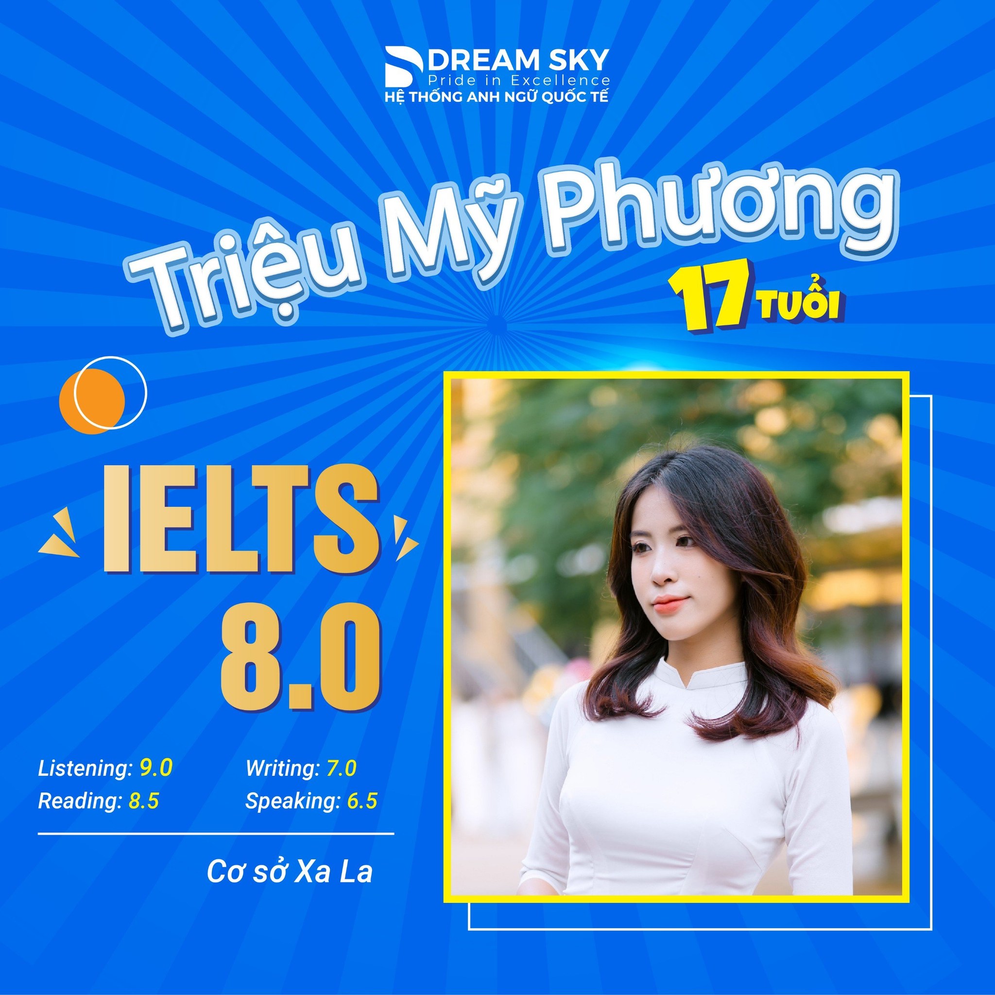 PHỎNG VẤN TRIỆU MỸ PHƯƠNG ĐẠT 8.0 IELTS VỚI ĐIỂM SỐ TUYỆT ĐỐI 9.0 LISTENING